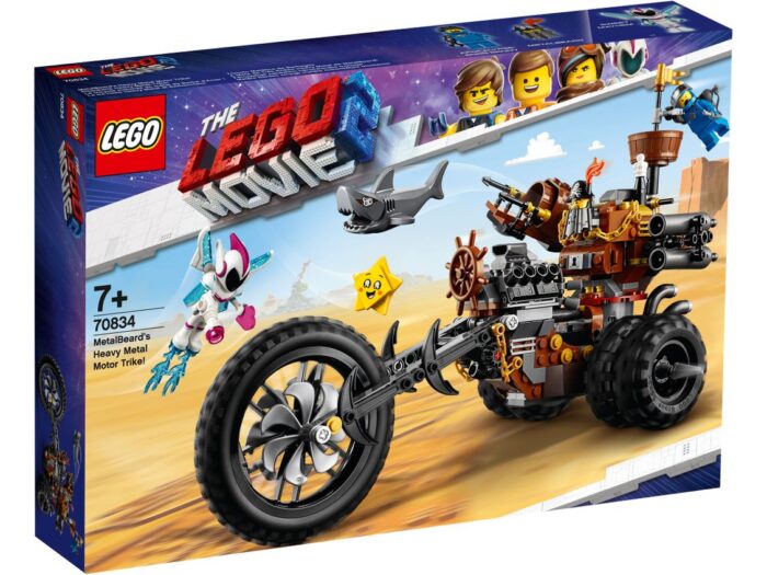 Lego Movie 2 70834 Teräsparran Hevimetallimoottorikolmipyörä!