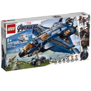 Lego Super Heroes 76126 Kostajien Huikea Quinjet