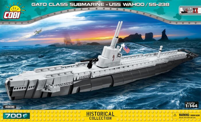 Cobi Gato Class Submarine - USS Wahoo C4806