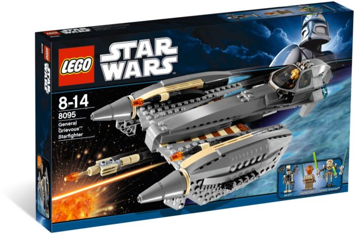 Lego Star Wars 8095 General Grievous' Starfighter - Käytetty