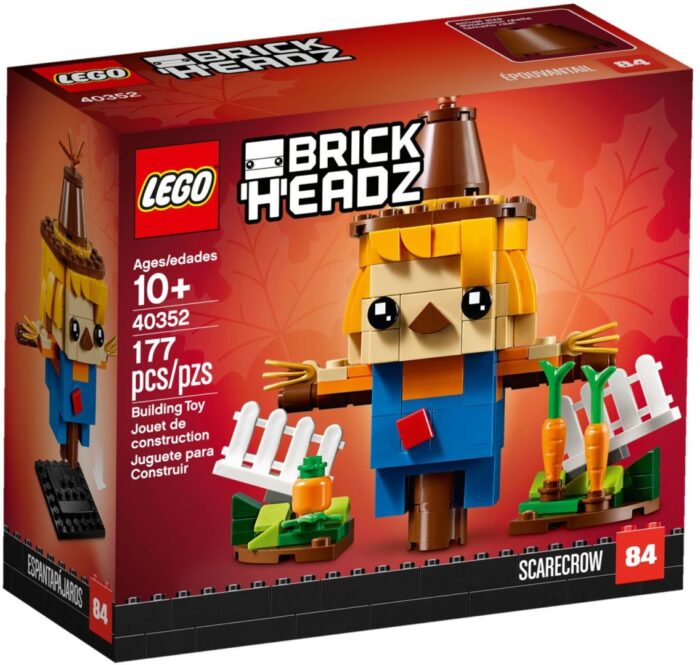 Lego BrickHeadz 40352 Thanksgiving Scarecrow