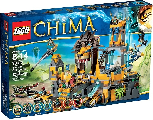 Lego Legends of Chima 70010 Leijonien CHI -Temppeli - Käytetty
