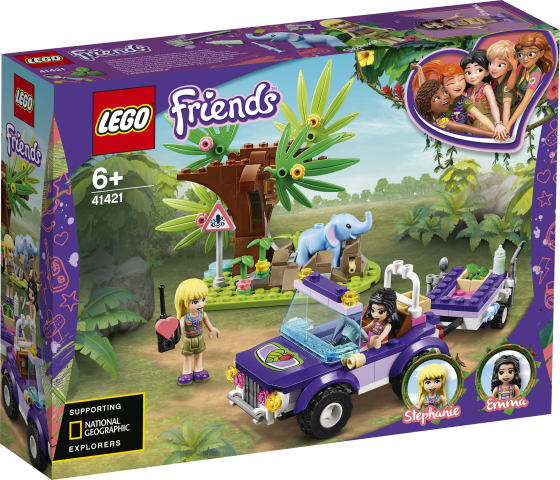 Lego Friends 41421 Norsuvauvan Pelastusoperaatio Viidakossa