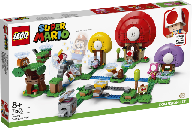 LEGO Super Mario 71368 Toadin aarrejahti -Laajennussarja, Lego
