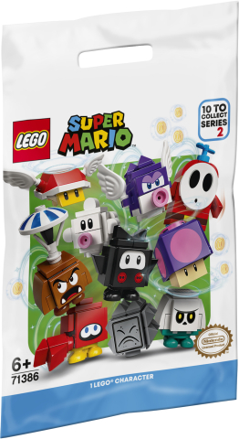 Lego Super Mario 71386 Hahmopakkaukset - Sarja 2 10 kpl