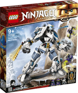 Lego Ninjago 71738 Zanen Titaanirobotin Taistelu