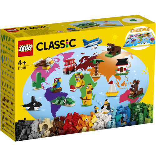 LEGO Classic 11015 Maailman Ympäri, Lego