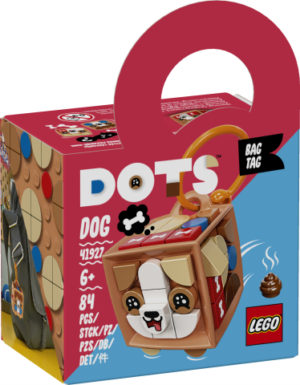 Lego DOTS 41927 Laukkukoriste, Koira