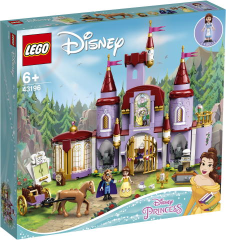 LEGO Disney Princess 43196 Bellen ja Hirviön Linna, Lego