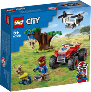 Lego City 60300 Villieläinten Pelastusmönkijä