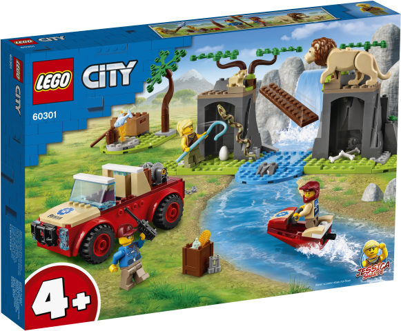 LEGO City 60301 Villieläinten Pelastusmaasturi, Lego