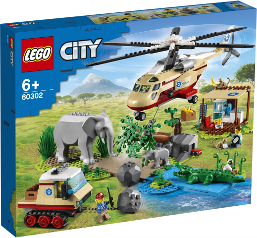 LEGO City 60302 Villieläinten Pelastusoperaatio, Lego