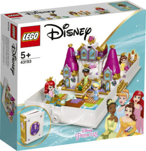 Lego Disney Princess 43193 Arielin, Bellen, Tuhkimon ja Tianan Satukirjaseikkailu