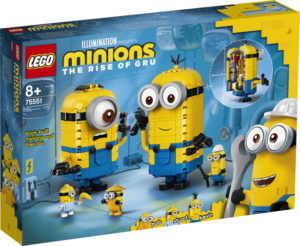 Lego Minions 75551 Palikoista Kootut Kätyrit ja Salaiset Kätköt
