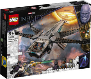 Lego Super Heroes 76186 Mustan Pantterin Lohikäärmelentokone