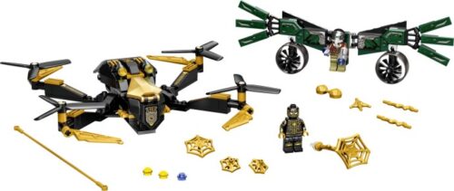 LEGO Super Heroes 76195 Spider-Man ja Dronekopterien Kaksintaistelu