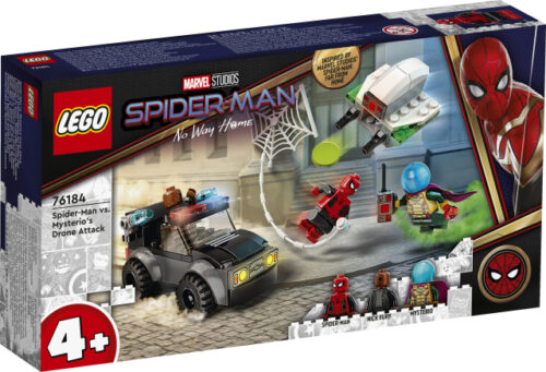 Lego Super Heroes 76184 Spider-Man ja Mysterion Dronekopterihyökkäys
