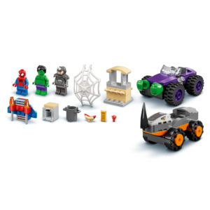 LEGO Spidey 10782 Hulkin ja Rhinon Taisteluautot