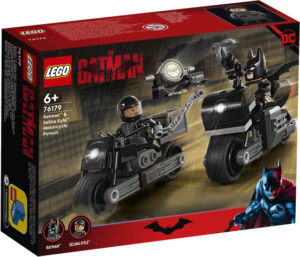 LEGO Super Heroes 76179 Batmanin ja Selina Kylen Moottoripyörätakaa-ajo