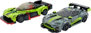 LEGO Speed Champions 76910 Aston Martin Valkyrie AMR Pro ja Aston Martin Vantage GT3