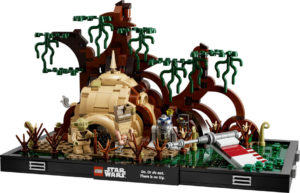 LEGO Star Wars 75330 Jedi -Koulutus Dagobah -Planeetalla -Dioraama