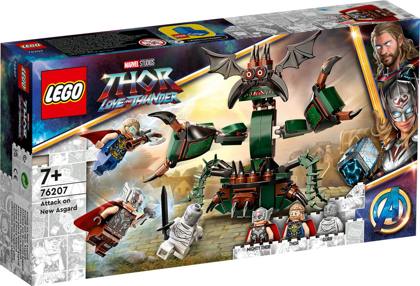 LEGO Super Heroes 76207 Uusi Asgard Hyökkäyksen Kohteena, Lego