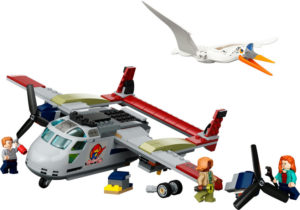 LEGO Jurassic World 76947 Quetzalcoatlus -lentoliskon Lentokoneväijytys