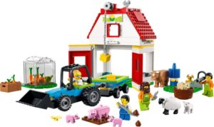 LEGO City 60346 Ulkorakennus ja Maatilan Eläimet