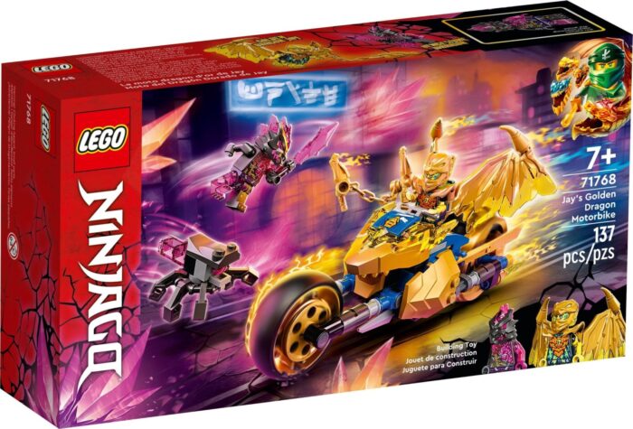 LEGO Ninjago 71768 Jayn Kultainen Lohikäärmemoottoripyörä