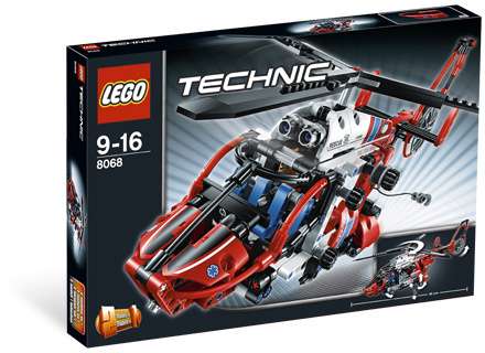 LEGO Technic 8068 Pelastushelikopteri - Käytetty