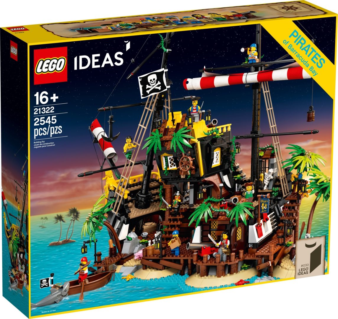 LEGO 21322 Pirates of Barracuda Bay - Käytetty