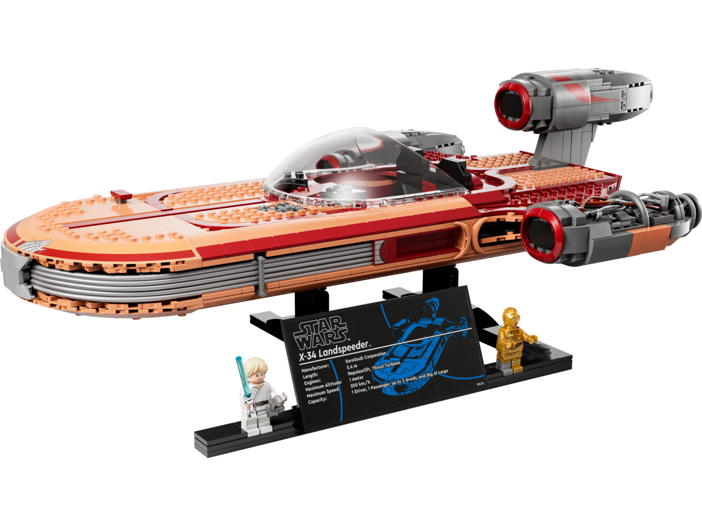 LEGO Star Wars 75341 Luke Skywalkerin Maakiituri
