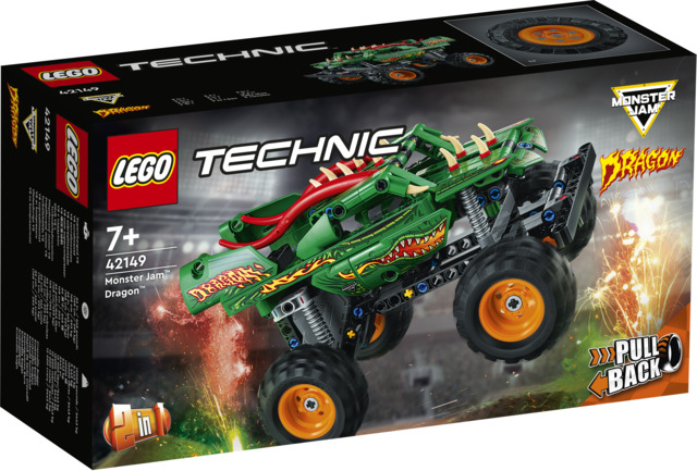 LEGO Technic 42149 Monster Jam Dragon, Lego