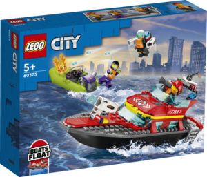 LEGO City 60373 Palokunnan Pelastusvene