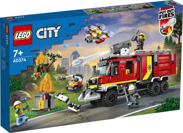 LEGO City 60374 Palokunnan Johtoauto