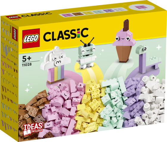 LEGO Classic 11028 Luovaa Hupia Pastelliväreillä, Lego