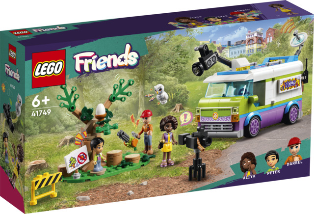 LEGO Friends 41749 Uutisauto, Lego