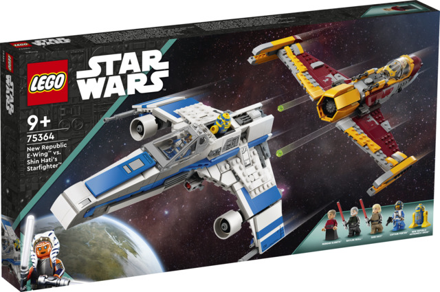 LEGO Star Wars 75364 Uuden Tasavallan E-wing vs. Shin Hatin Tähtihävittäjä, Lego