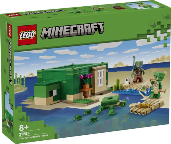 LEGO Minecraft 21254 Kilpikonnarannan Talo, Lego