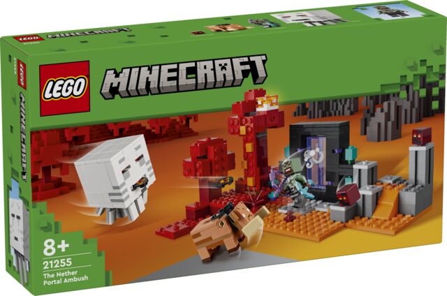 LEGO Minecraft 21255 Hornaportaalin Väijytys, Lego