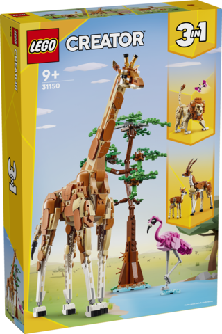 LEGO Creator 31150 Safarin Villieläimet