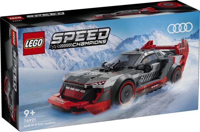 LEGO Speed Champions 76921 Audi S1 E-tron Quattro ‑Kilpa-auto, Lego