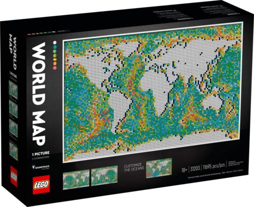 LEGO 31203 Maailmankartta - Käytetty