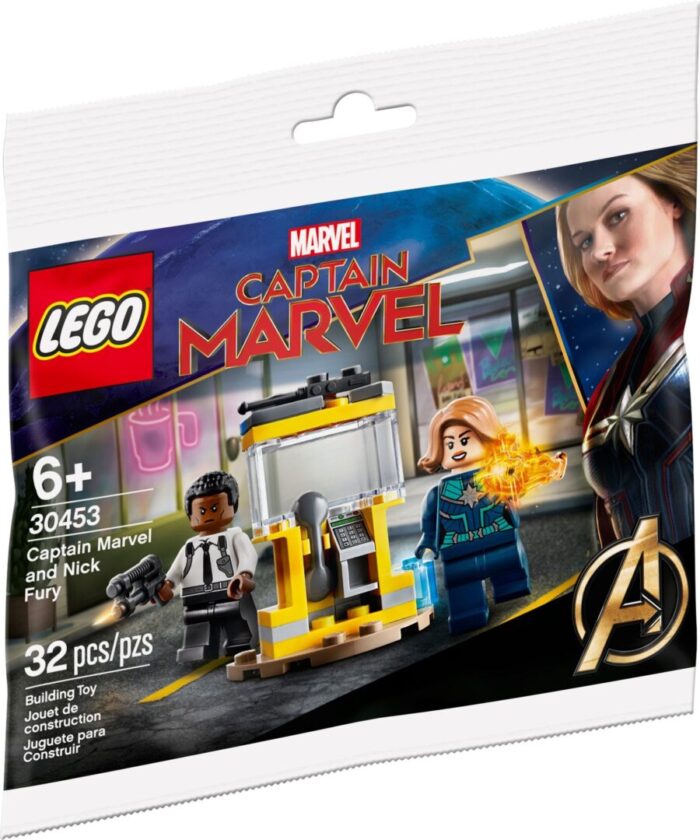 LEGO Super Heroes 30453 Captain Marvel ja Nick Fury