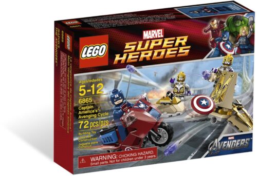 LEGO Super Heroes 6865 Captain America's Avenging Cycle