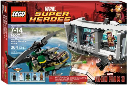 LEGO Super Heroes 76007 Iron Man: Hyökkäys Malibun Kartanoon