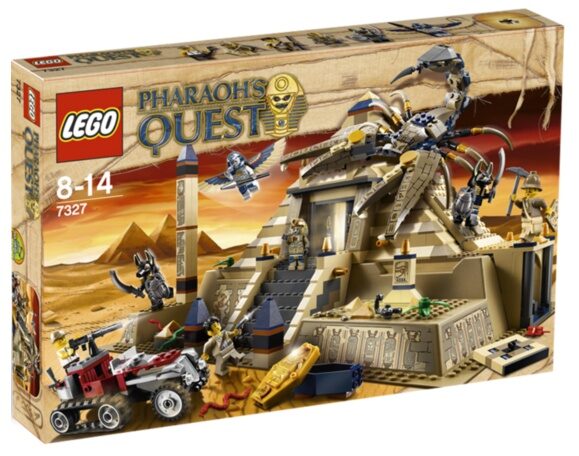 LEGO Pharaoh's Quest 7327 Scorpion Pyramid – Käytetty - Lelut24
